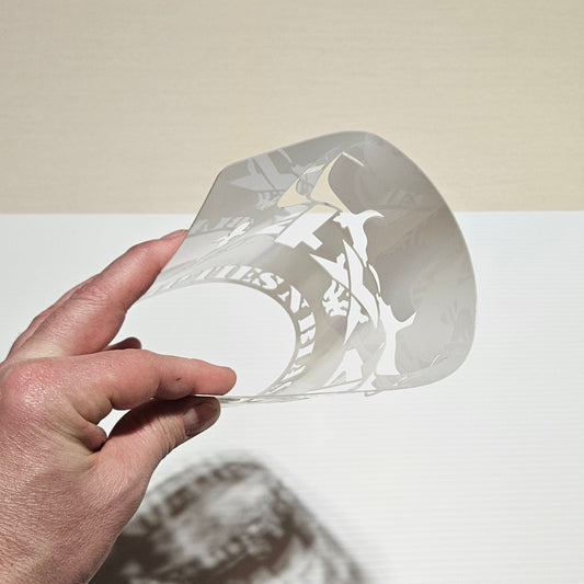 Zip Ties "4x4" Stencils (2 per pack) - 3" x 5"