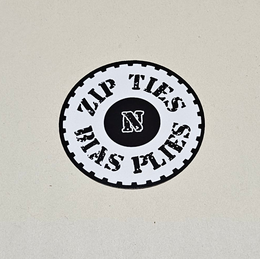 Bumper Sticker (Logo) -White