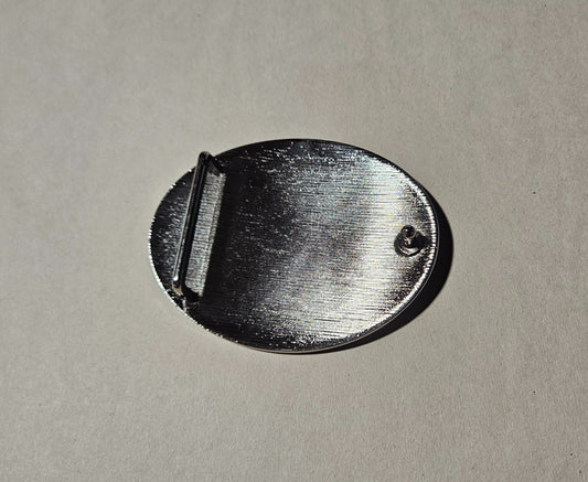 Custom Zip Ties Belt Buckle (SILVER) image 1