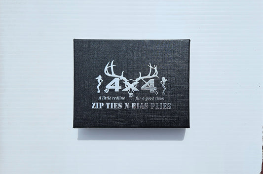 Genuine Leather Zip Ties Wallet - Fur A Good Time image 1