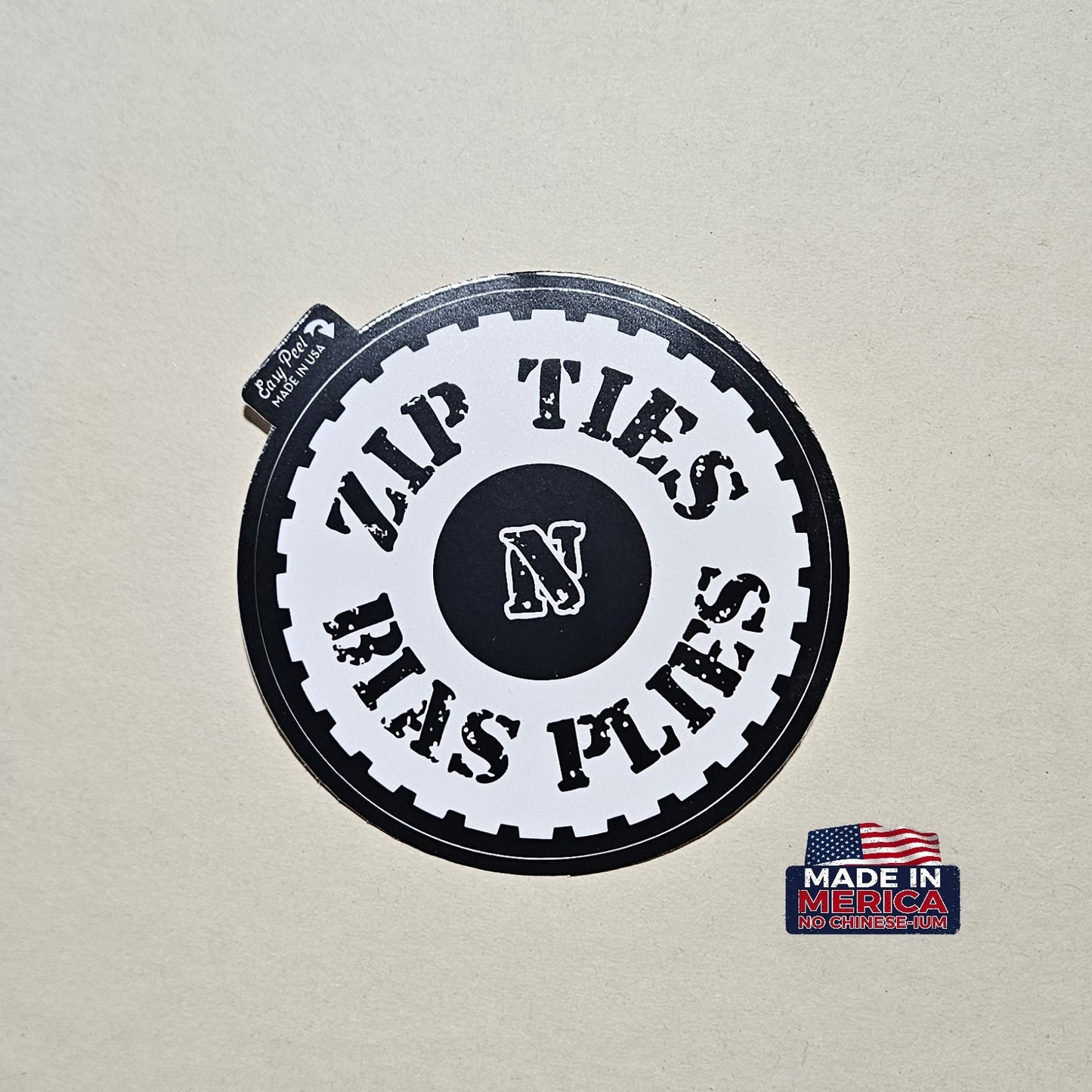 Bumper Sticker (Logo) - White
