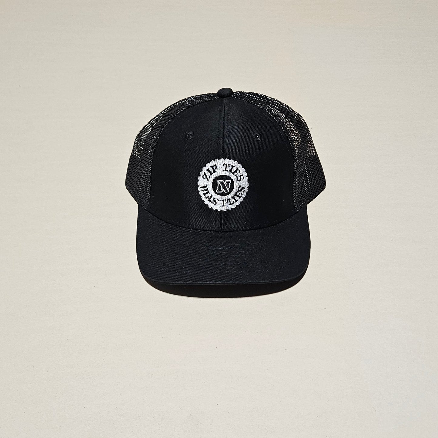 Zip Ties Logo Hat - Black