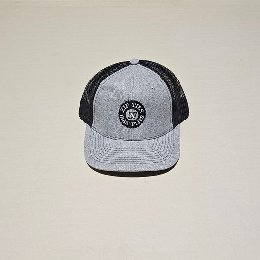 Zip Ties Logo Hat - Grey