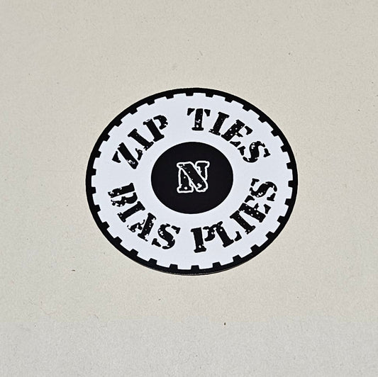 Bumper Sticker (Logo) -White