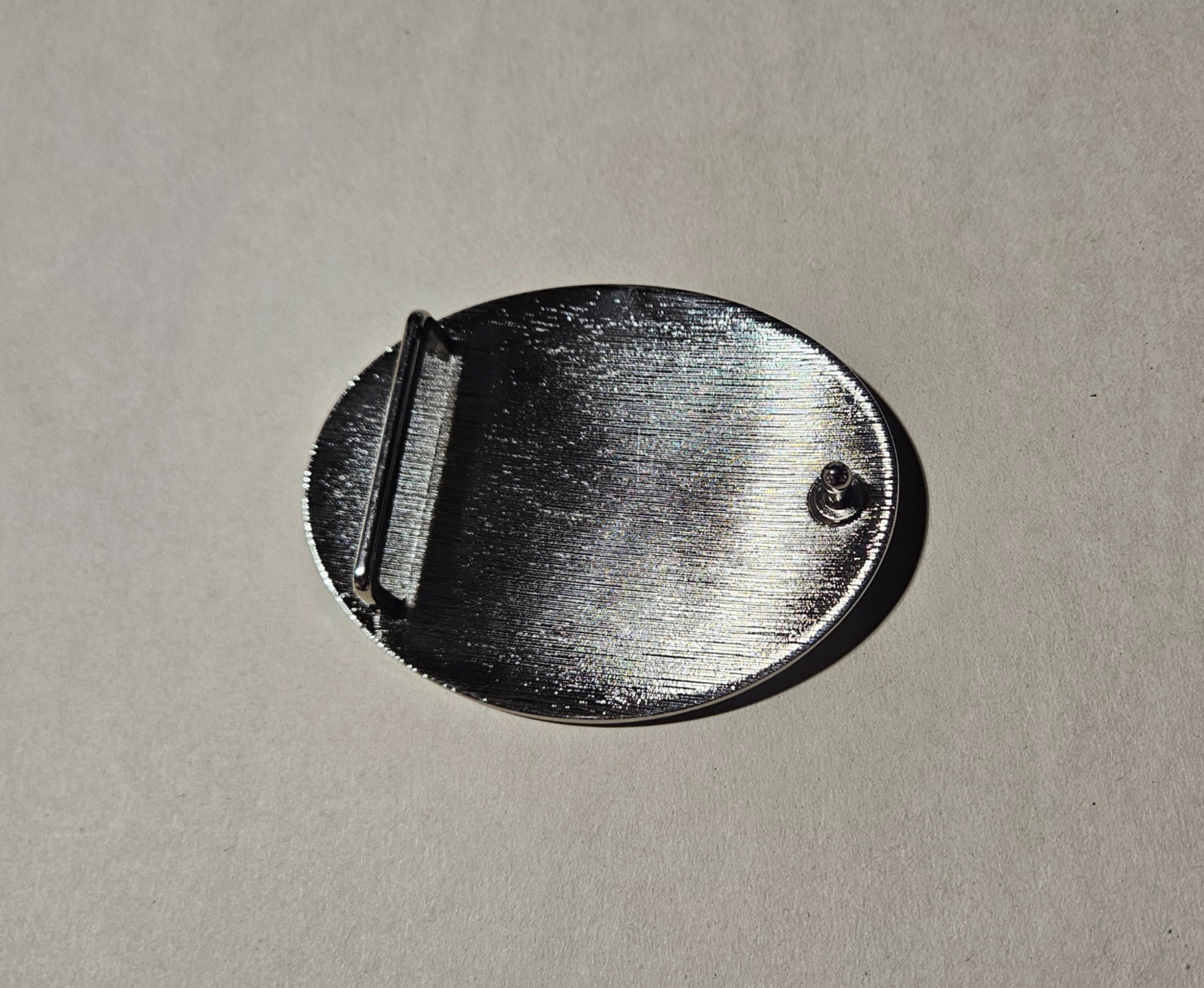 Custom Zip Ties Belt Buckle (SILVER) image 1