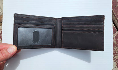 Genuine Leather Zip Ties Wallet - Logo image 4