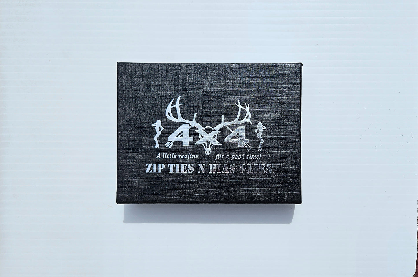 Genuine Leather Zip Ties Wallet - Fur A Good Time image 1