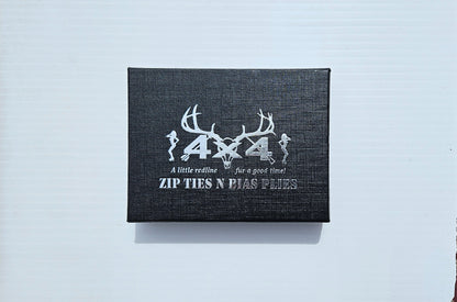 Genuine Leather Zip Ties Wallet - Fur A Good Time image 1